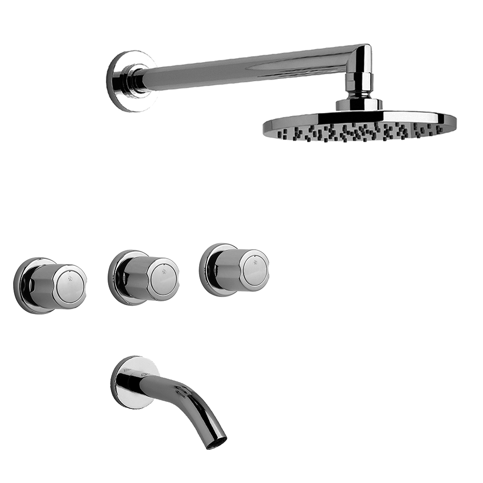 BAÑERA C/DUCHA MOVIL ALLEGRO - 0103/15CR FV