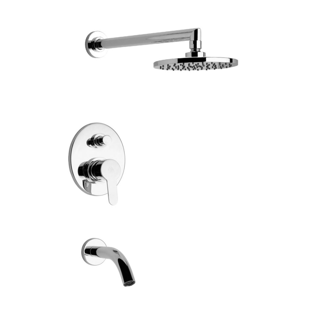 JUEGO MONOCOMANDO BAÑERA 0106/B5 CR PUELO B5 FV