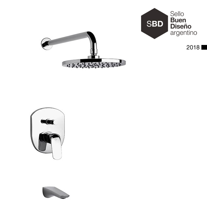 JUEGO MONOCOMANDO BAÑERA 0106/L2CR EPUYEN L2 FV