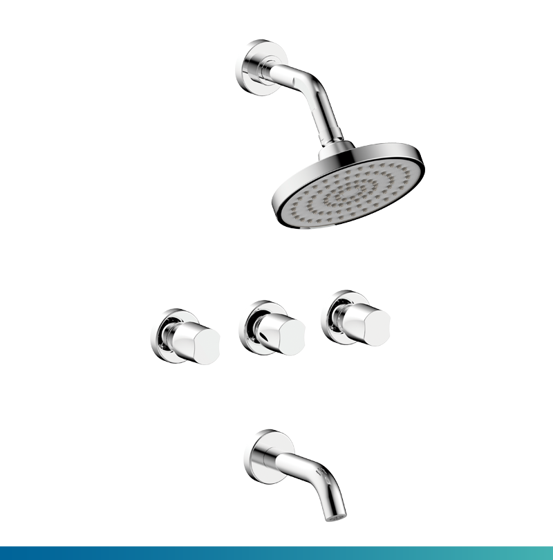 JUEGO DUCHA GALENA 22/1040 CR VASSER