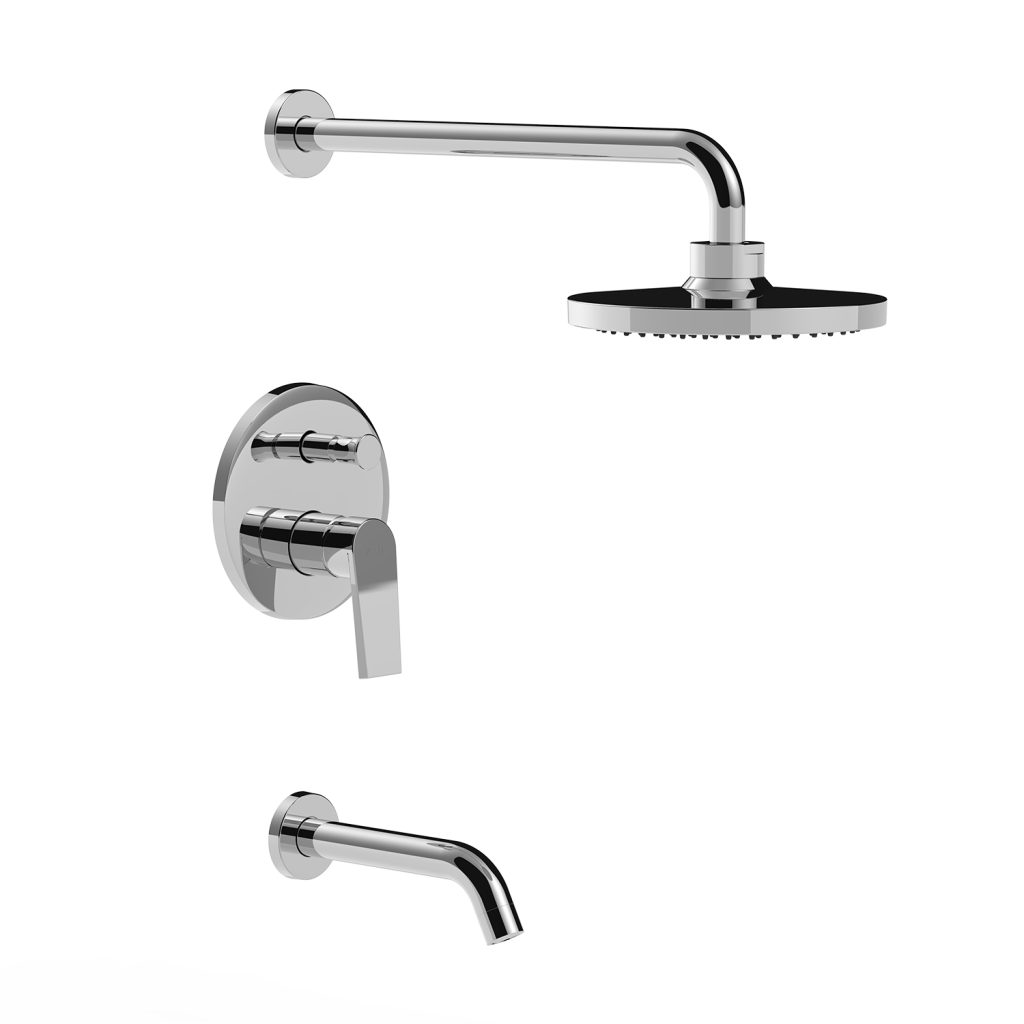 JUEGO MONOCOMANDO DUCHA EMBUTIR ZAFIRO 12/1042 VASSER