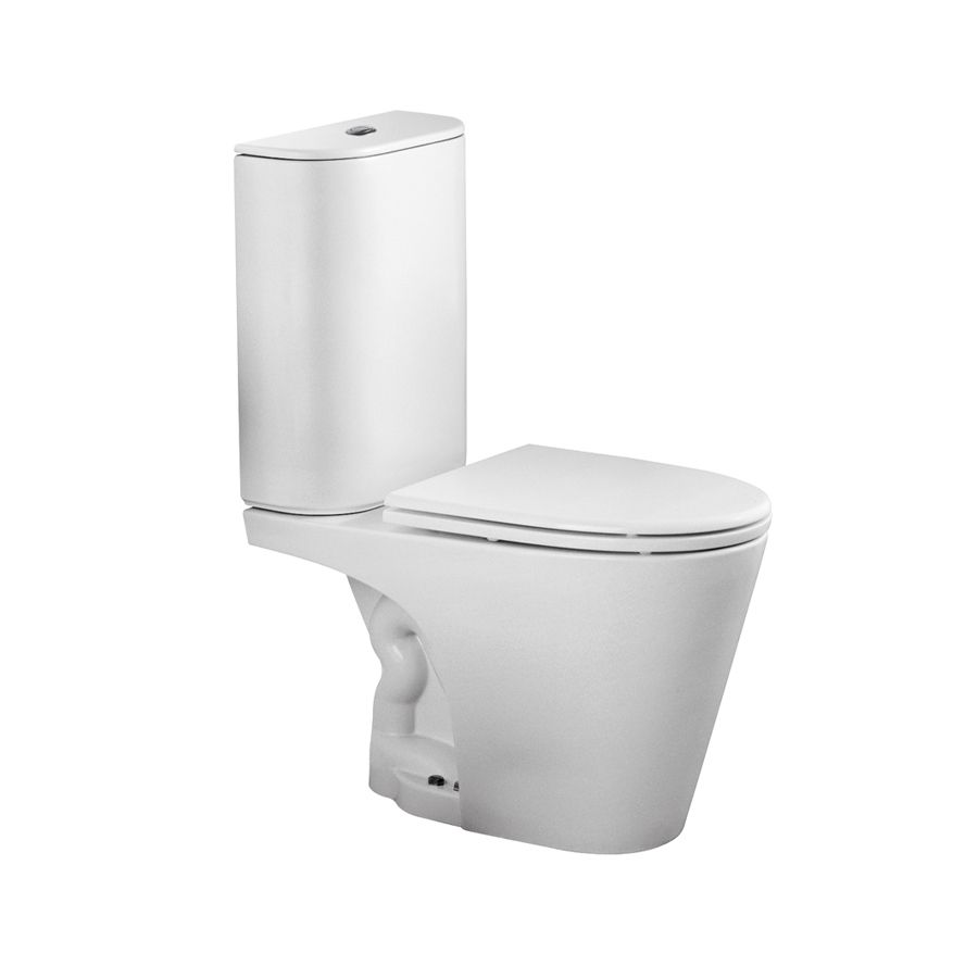 Inodoro Largo Marina - Blanco - MAR-IN-007-BL - (Incluye Fijación a piso)