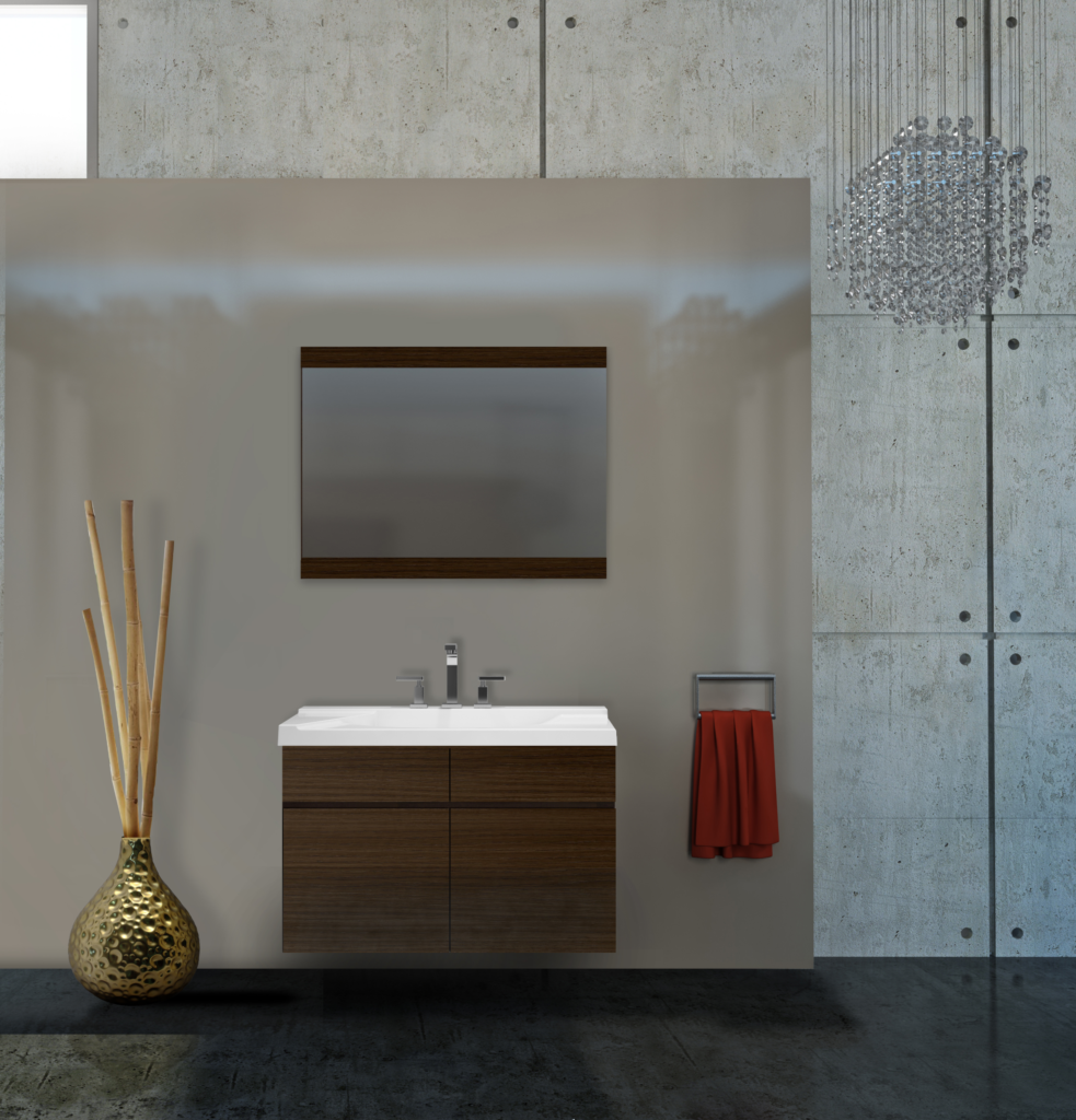 Vanitory Colgante - 60x50x50 - VC 60 AT - Melamina