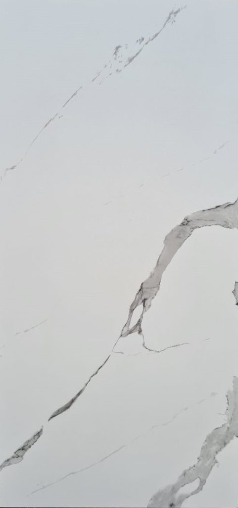 PORCELANATO CALACATA WHITE SAT. 1RA 80X160 (3,80M2 CAJA 3 PIEZA) SPL LAMINAS