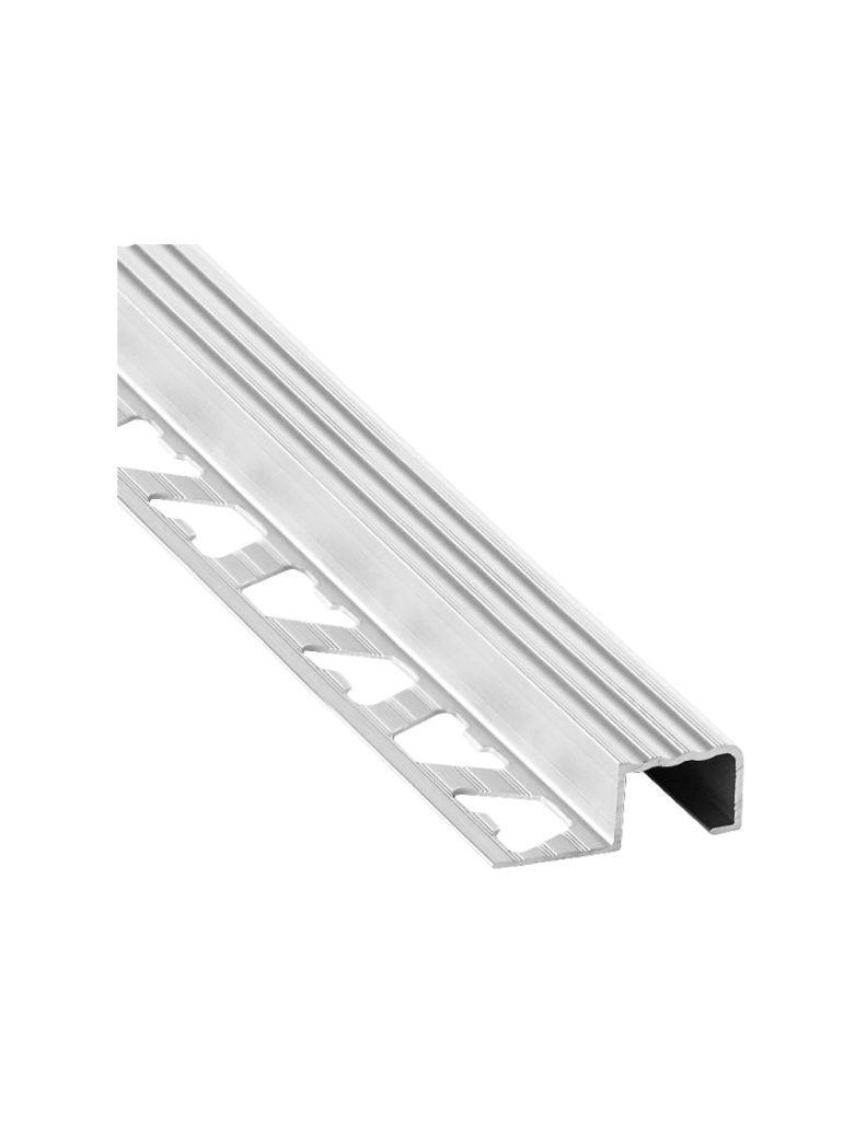 PROTECTOR ESCALÓN GRADA ALUM.CR MAT. 10,5X20MMX2,5M (1994) ATRIM