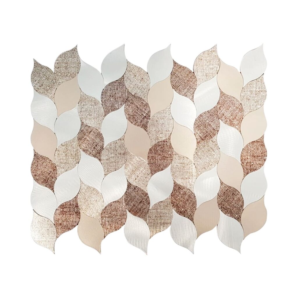 MALLA FOGLIE NUK BEIGE 27,5X32,8 (PAL2211) MISIONES DECO
